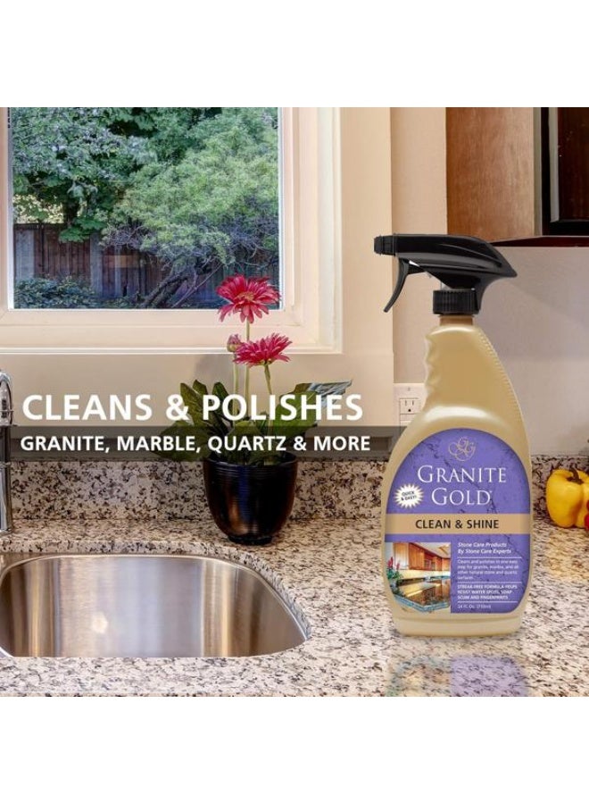 Granite Gold Specially Formulated Streak-Free Clean and Shine Countertop Cleaner 710ml - Image 3