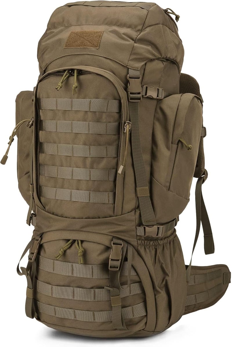 Mardingtop 60L Military Internal Frame Backpack for Hiking,Camping,Hunting,Rucksack Backpack with Rain Cover - Image 1