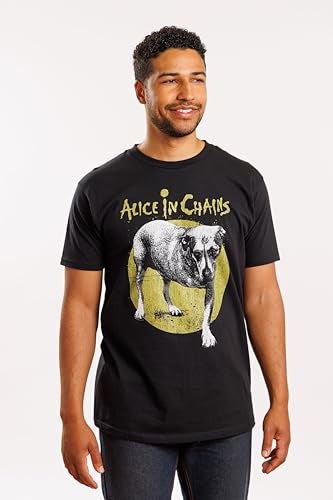 American Classics Alice in Chains Self Titled Album Cover Mens Short Sleeve Adult TShirt Black Large - Image 3