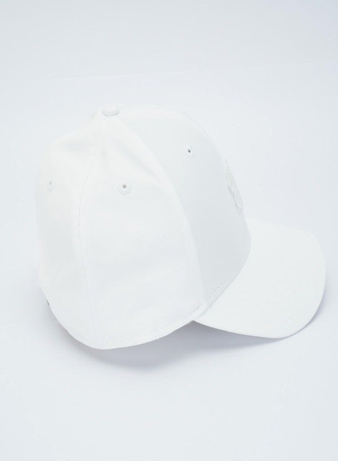Black Clover, Women's, Hollywood 22 Adjustable Hat, White Hat/3D White Metallic Clover, One Size - Image 3