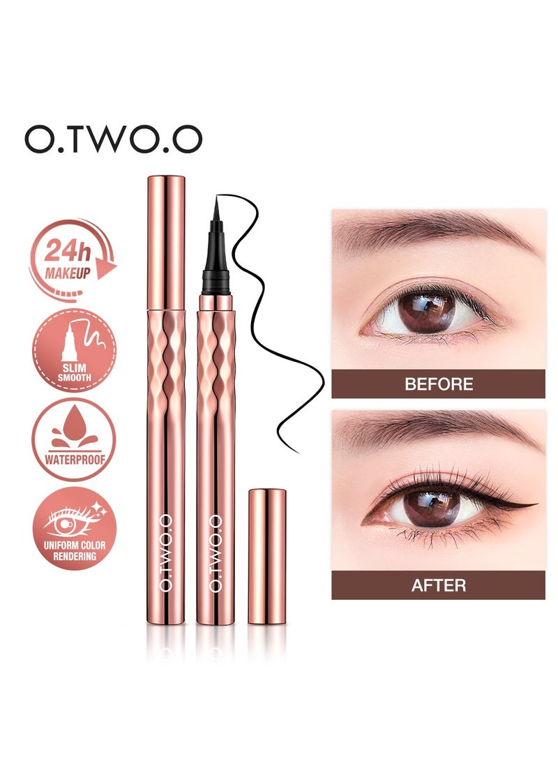 أو.تو.أو ايلاينر قلم تحديد العيون سايل اسود من او تو او - Image 2