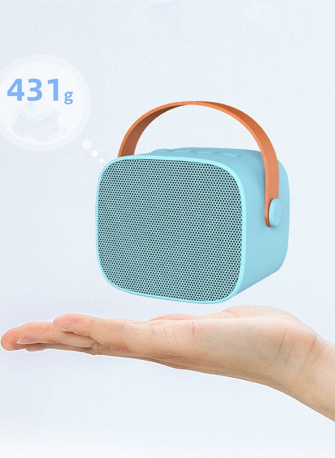 Cute Portable Bluetooth Speaker with Karaoke Microphone Set,Retro Bluetooth Speaker Home Microphone,Singing Machine Karaoke Mics Speaker Machine  - Image 4