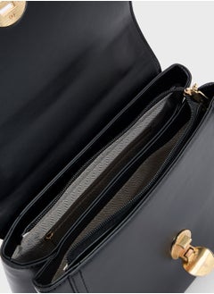ELLA Embroidered Panel Satchel Bag  - Image 5