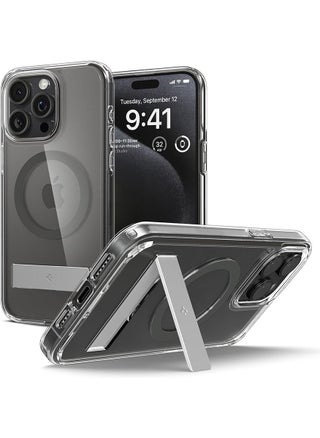 Ultra Hybrid S MagFit iPhone 15 Pro MAX Case Cover MagSafe with Kickstand - Graphite - pzsku/Z895F6B4EDBACC66B1934Z/45/_/1703229355/8196d773-54ae-47a2-958f-774237a8c4c2