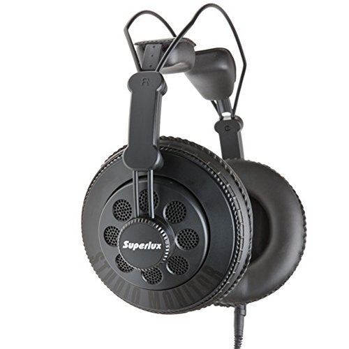 Superlux HD668B Dynamic Semi-Open Headphones (HD668B) - Image 4