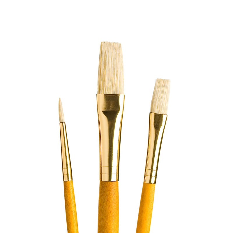 NAT BRISTLREAL VALUE BRUSH SET