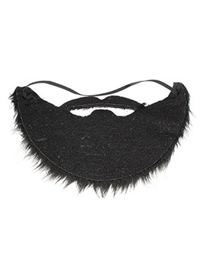 لحية وشوارب صناعية سوداء للحفلات التنكرية والهالوين - Image 3