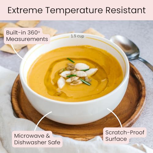 Uba Portion Control Bowl (PORCELAIN) for Measuring, Bariatric Diet, Diabetes & Healthy Eating - Image 5