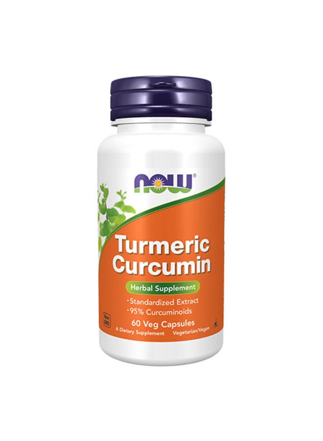 now Turmeric Curcumin – 60 Capsules