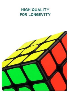 D ETERNAL Magnity 3M 3X3X3 Magnetic Cube 3X3 Magnet Magic Speed Cubic Puzzle Game For Kids Boys & Girls,Black, Multicolor (Magnity 3M 3X3 Black)  - Image 5