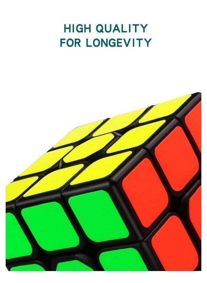 D ETERNAL Magnity 3M 3X3X3 Magnetic Cube 3X3 Magnet Magic Speed Cubic Puzzle Game For Kids Boys & Girls,Black, Multicolor (Magnity 3M 3X3 Black) - Image 5