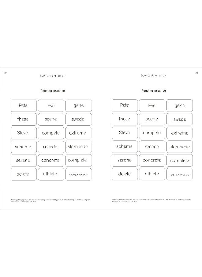 null - Phonic Books Dandelion Readers Split Vowel Spellings Activities - Image 1