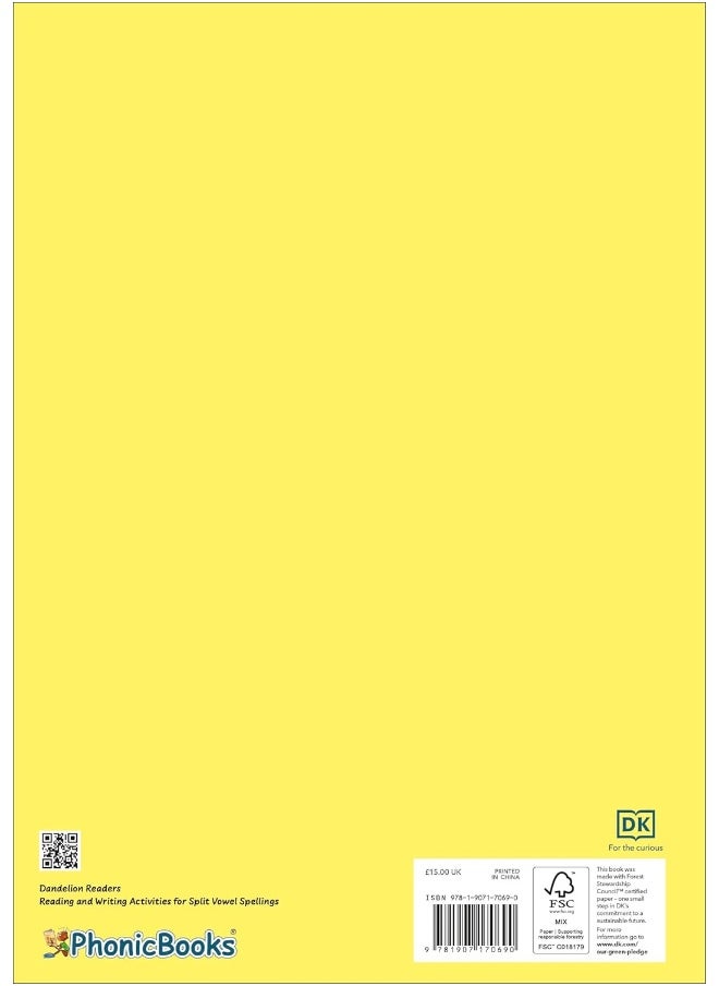 null - Phonic Books Dandelion Readers Split Vowel Spellings Activities - Image 1