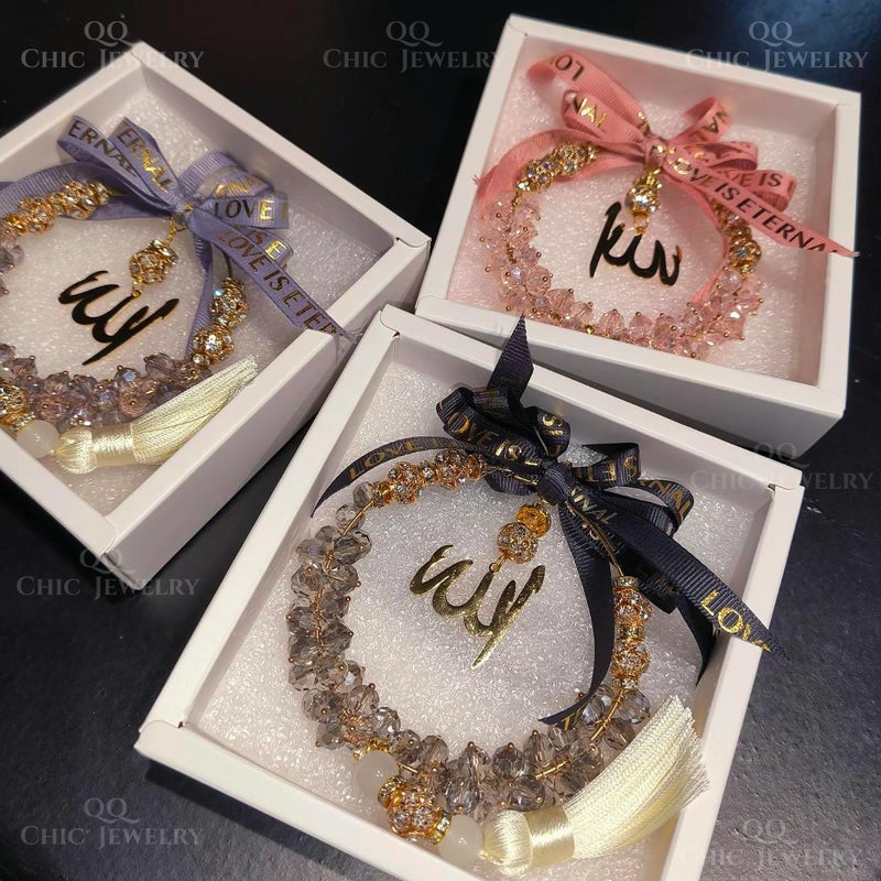Thank Allah for bringing good luck. Crystal pendants, car accessories, car hangings, home decorations, mirror hangings, used for interior decoration, indoor decoration - Image 2
