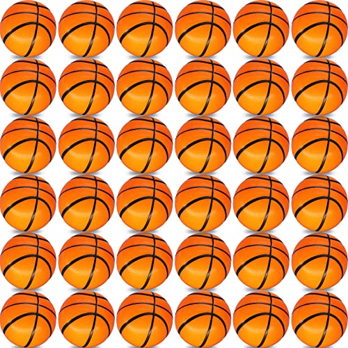 Oleitodh Mini Basketball Stress Balls 96 Pcs 2 Inch Mini Basketballs for Kids Adults Small Basketball Party Favors Foam Sports Ball Squeeze Ball Anxiety Stress Relief for Birthday Party Bag Gift Fillers - Image 1