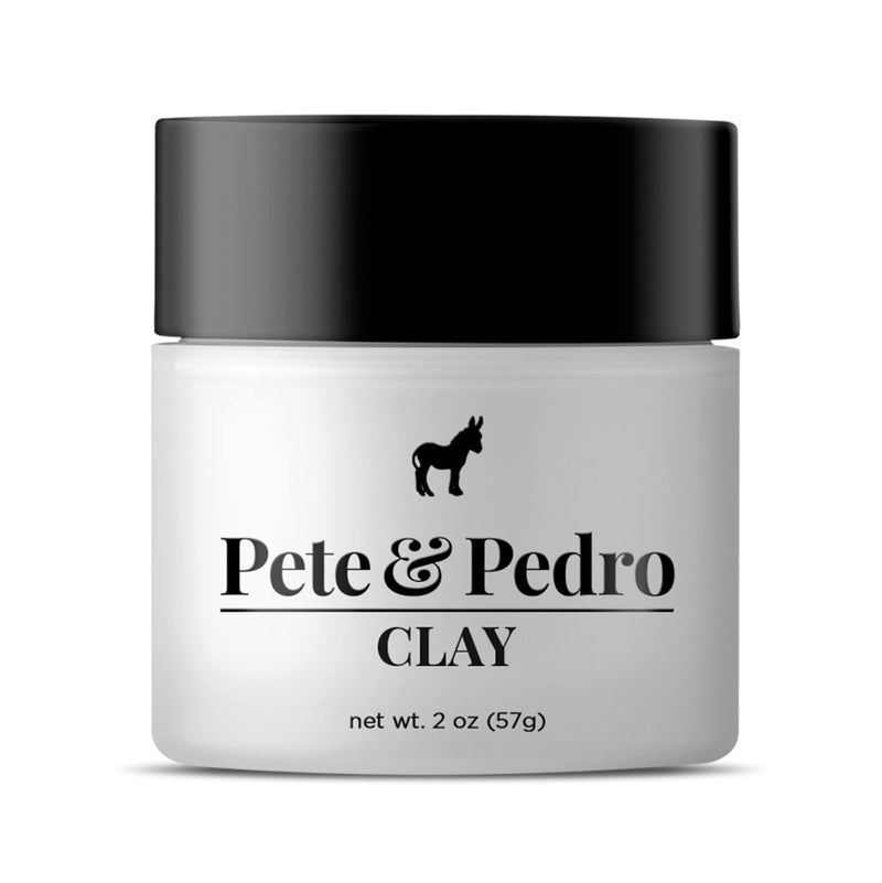 Pete & Pedro Pete  Pedro CLAY Hair Clay for Men  2 oz Medium Hold Matte Finish - Image 1