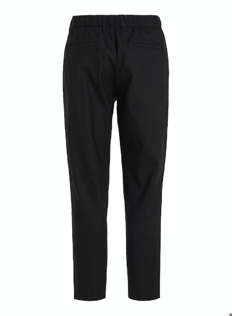 CALVIN KLEIN Linen Blend Tapered Pants - Image 3