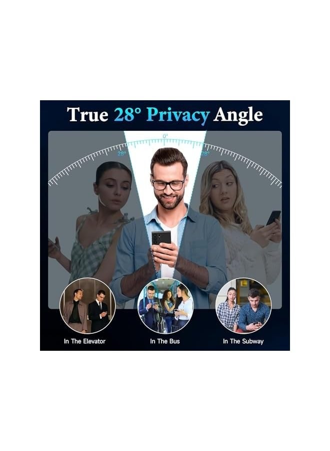 PROMASS [2+2] Compatible with Samsung Galaxy S24 Plus Privacy Screen Protector & Anti Scratch Camera Lens Protector, Flexible Hydrogel Film, Bubble Free - Image 3