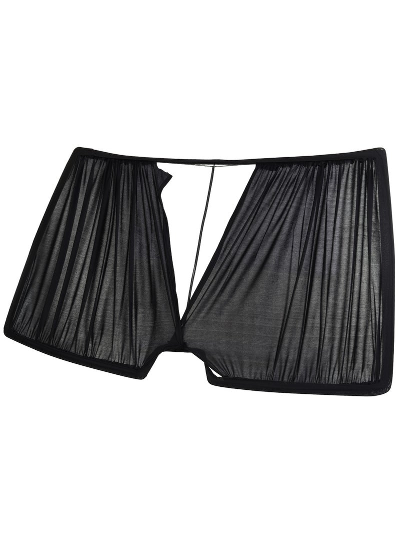 5 Pieces Movable Sunscreen Curtain Set for Hyundai Matrix - Image 4