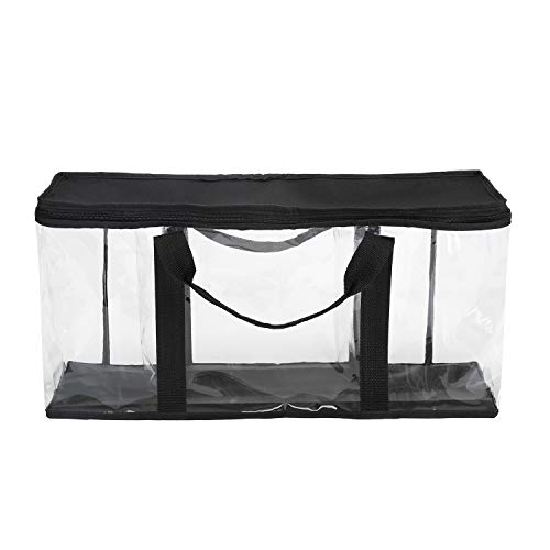 Fasmov 4 Pack VHS Storage Bag Hold up to 60 Large VHS Tapes (15 Each Bag) - Image 2