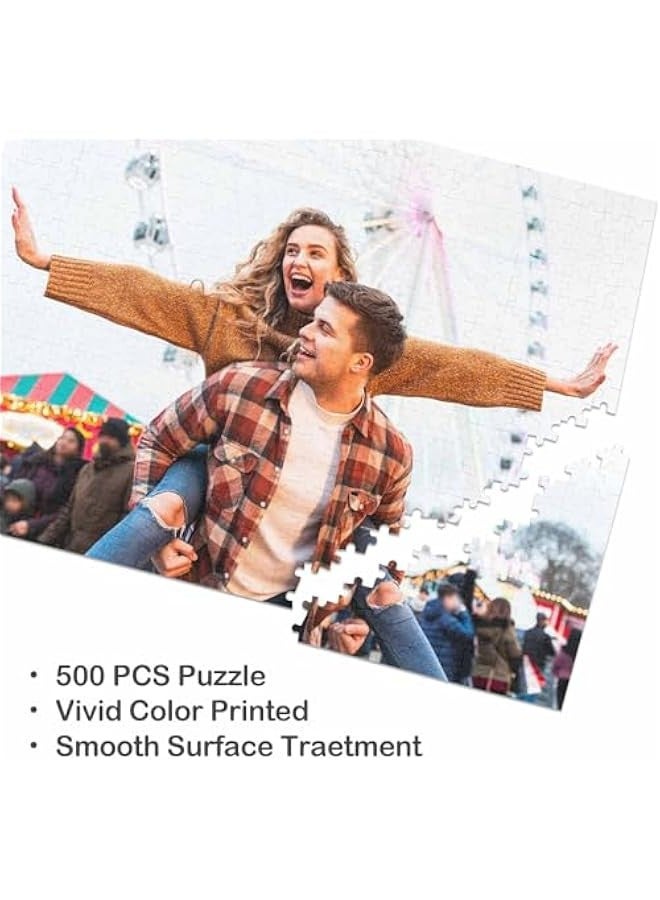 Puzzles s Day Gifts for Him Boyfriend Personalized Jigsaw Puzzles Picture Puzzles 300/500/1000 Pieces  Gifts Gifts for Birthday Wedding - Image 2