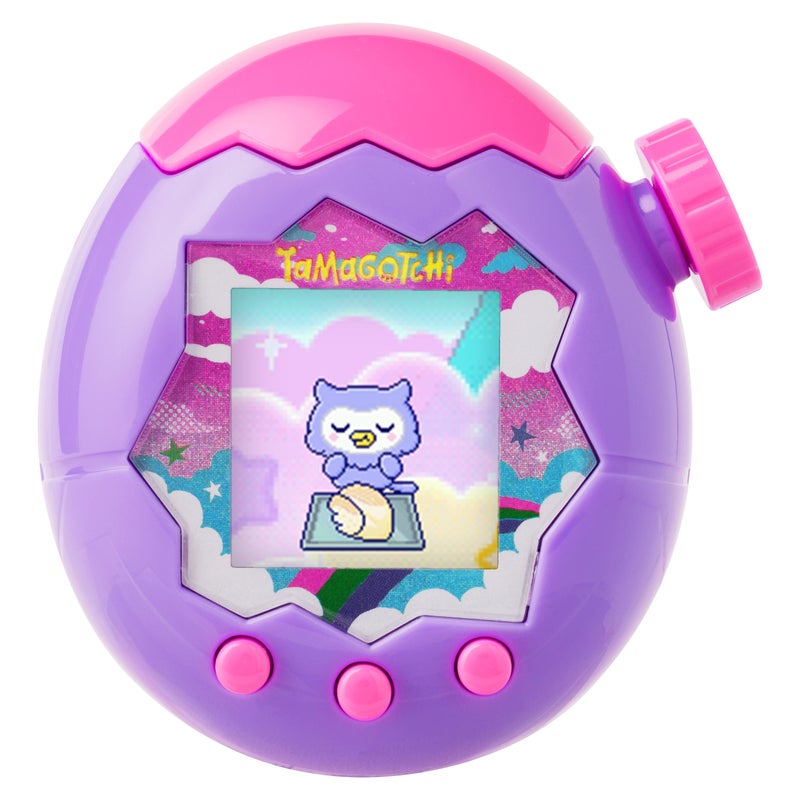 Bandai Tamagotchi Original Sky Paradise, Battery Operated | Electronic Pet | Retro Virtual Pet | Interactive Game | Original Digital Pet | Imaginative Role-Play and Nurturing Skills Ideal for Kids, Girls and Boys - Image 4