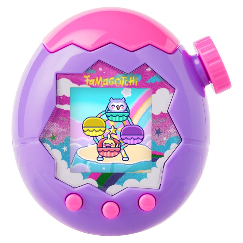 Bandai Tamagotchi Original Sky Paradise, Battery Operated | Electronic Pet | Retro Virtual Pet | Interactive Game | Original Digital Pet | Imaginative Role-Play and Nurturing Skills Ideal for Kids, Girls and Boys - Image 1