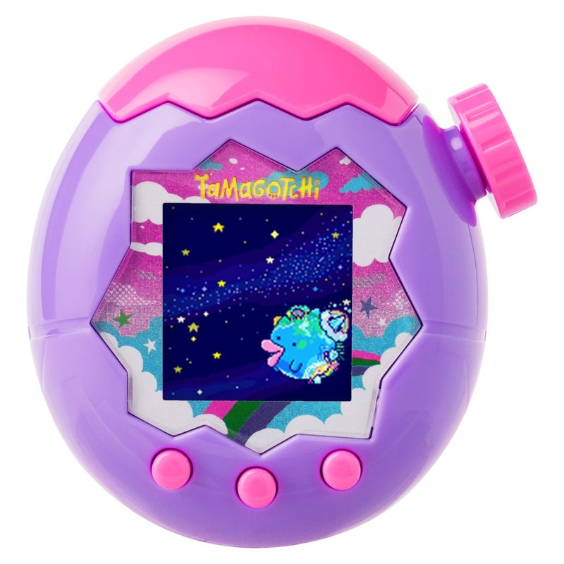 Bandai Tamagotchi Original Sky Paradise, Battery Operated | Electronic Pet | Retro Virtual Pet | Interactive Game | Original Digital Pet | Imaginative Role-Play and Nurturing Skills Ideal for Kids, Girls and Boys - Image 3