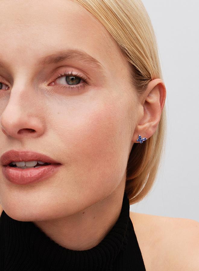 PANDORA Butterfly Stud Earrings - Image 2