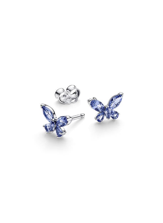PANDORA Butterfly Stud Earrings - Image 1