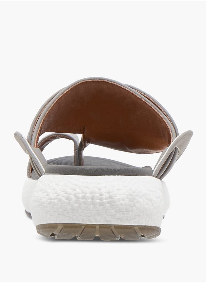 Le Confort Boys Textured Arabic Sandal with Toe Detail  - Image 4
