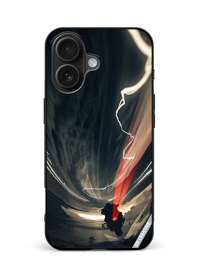 VR CREATIVE Protective Case Cover For Apple iPhone 16 Plus Abstract Design Multicolour