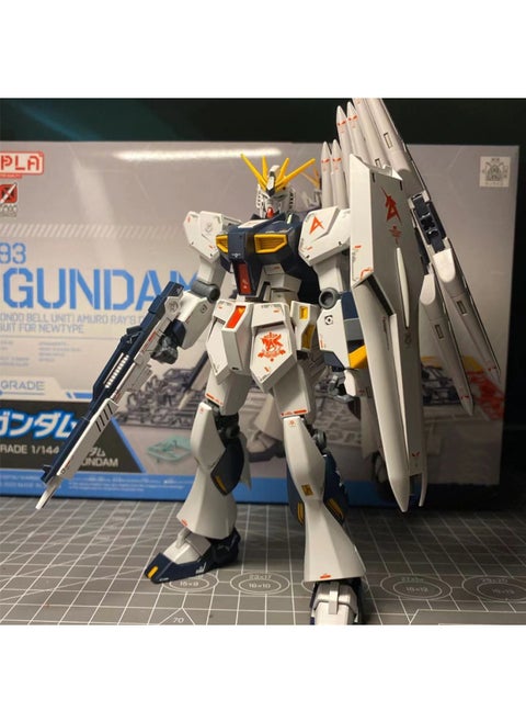 Up To HG Attack Free Mark Rabbit MK-II Riding Jim Spartan Model Assembled Hand Toys Wholesale-Color:Magic 623 Cow Gundam Floating Gun [with Bracket]]