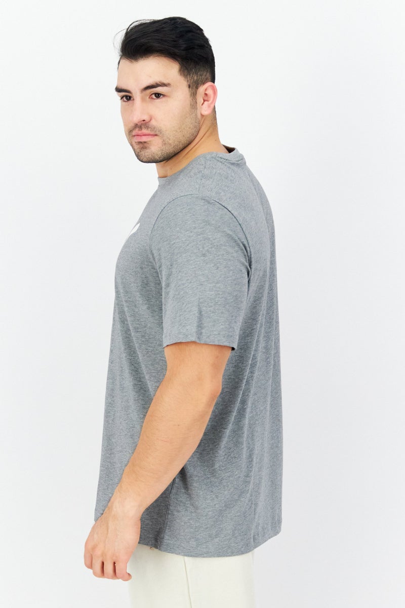 PUMA Men Sportswear Fit Short Sleeves Outdoor T-Shirts, Grey - Image 3