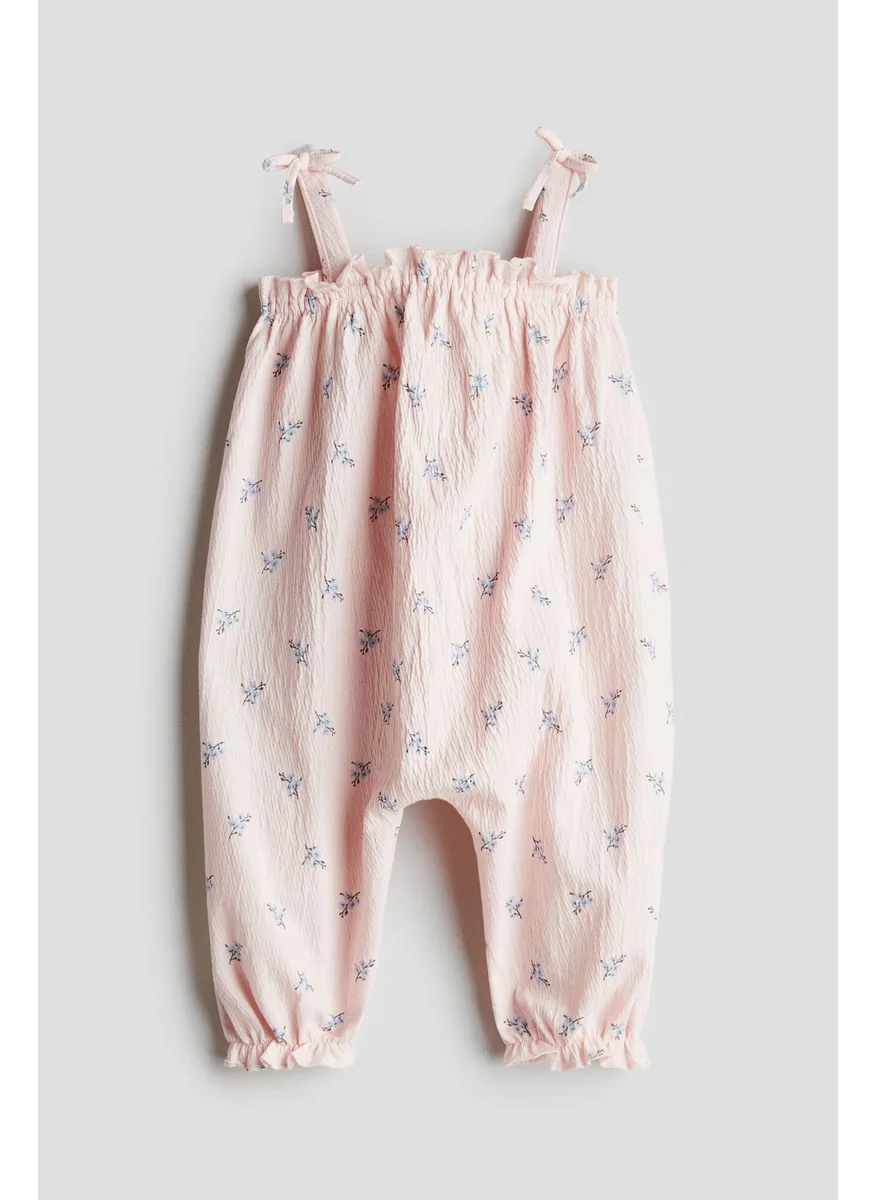 H&M Crinkled Romper Suit