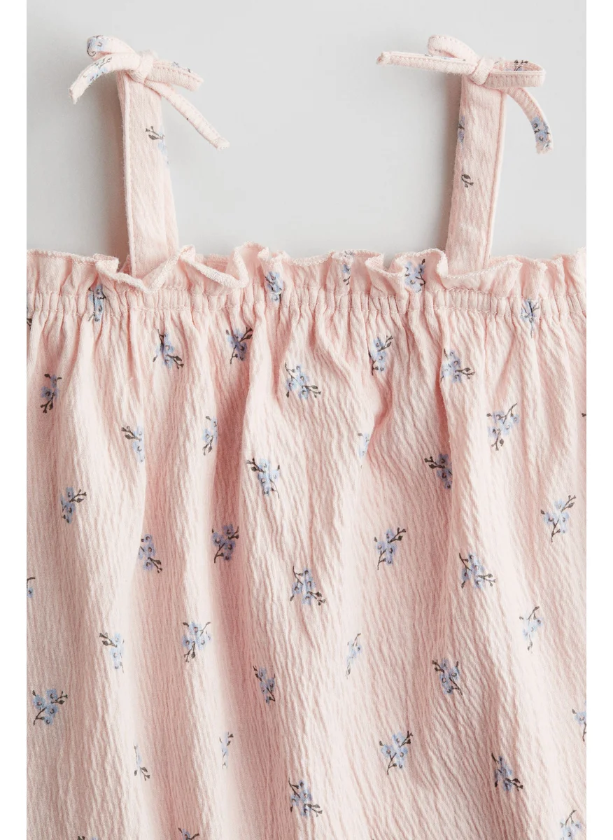 H&M Crinkled Romper Suit