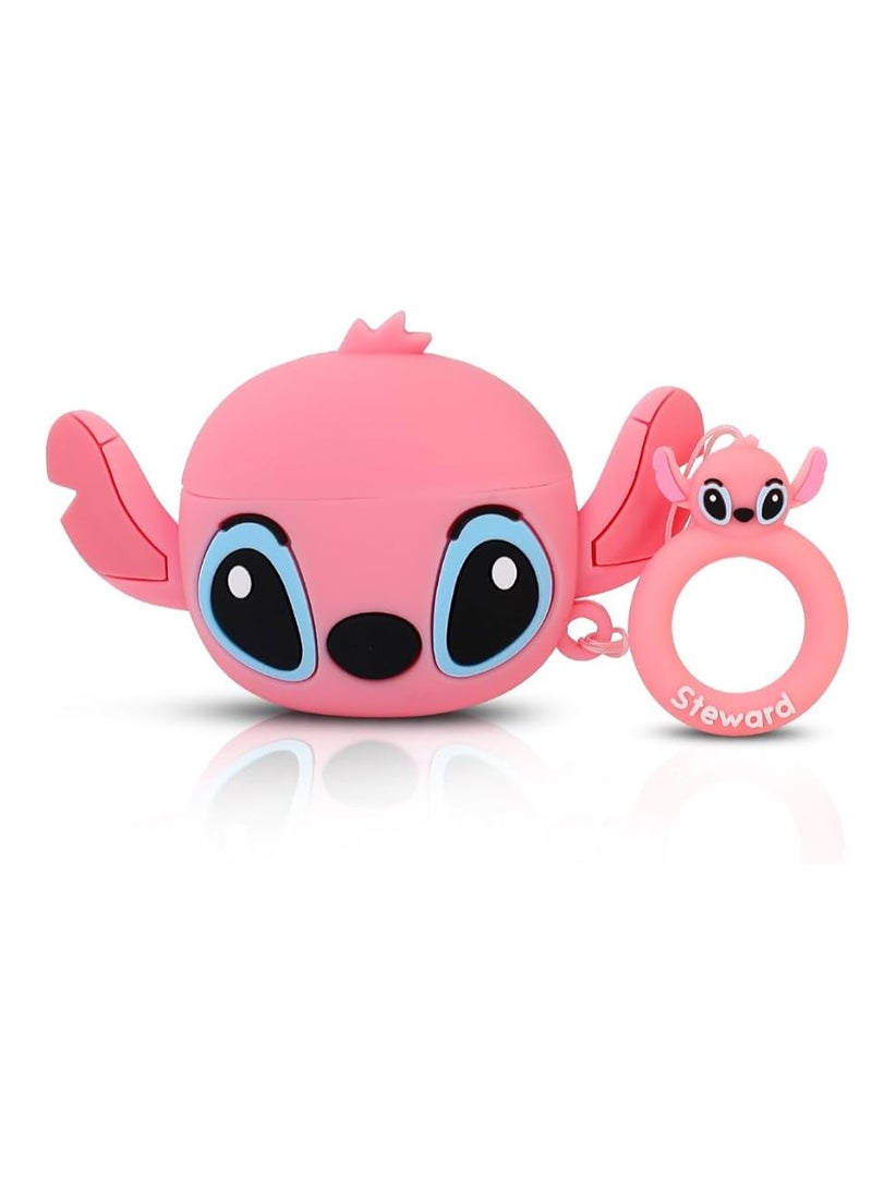 desni Dragon  siliconCase for Apple AirPods 2 - Premium Silicone Case Cover color pink  - Image 1