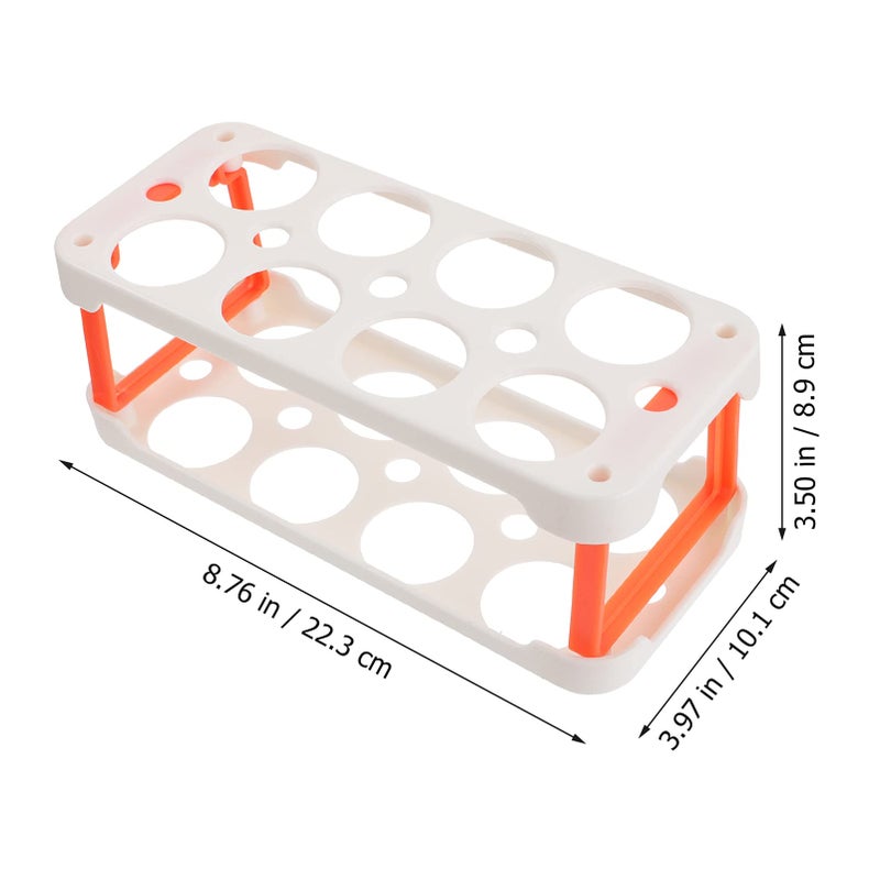 White Stackable Refrigerator Storage Box Organizer For Kitchen Fridge And Countertop Freshness Safety - Image 3