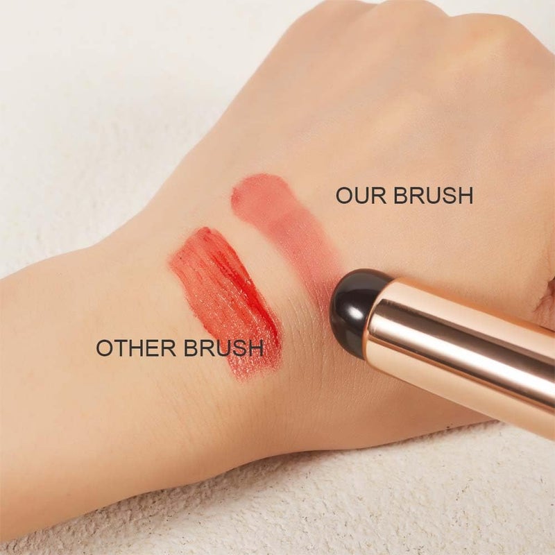 COSHINE Premium Silicone Makeup Brush Set - 2pcs High Elastic Brushes for Lip Balm, Lip Gloss, Lipstick and Concealer - Image 4