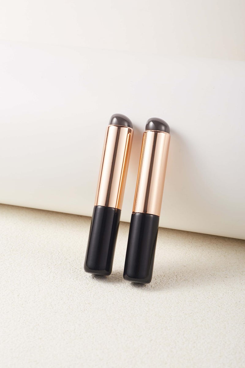 COSHINE Premium Silicone Makeup Brush Set - 2pcs High Elastic Brushes for Lip Balm, Lip Gloss, Lipstick and Concealer - Image 3