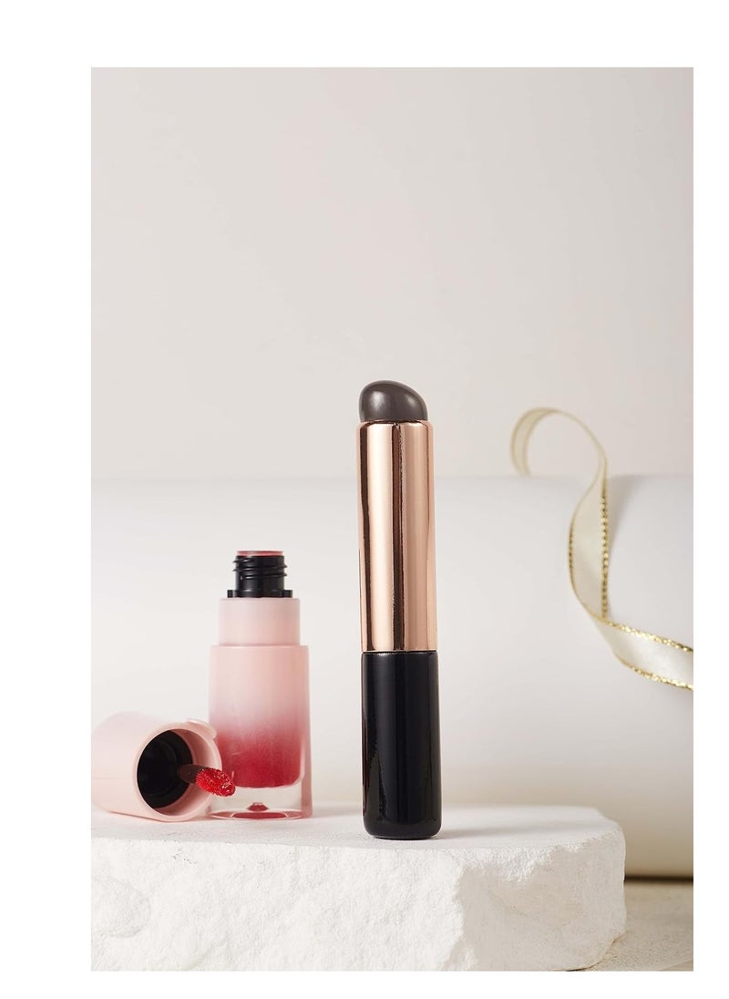Coshine 2pcs Silicone Lip And Concealer Makeup Brushes, COSHINE Premium High Elastic Silicone Brush Set For Lip Balm, Lip Gloss, Lip Stick and Concealer  - Image 4
