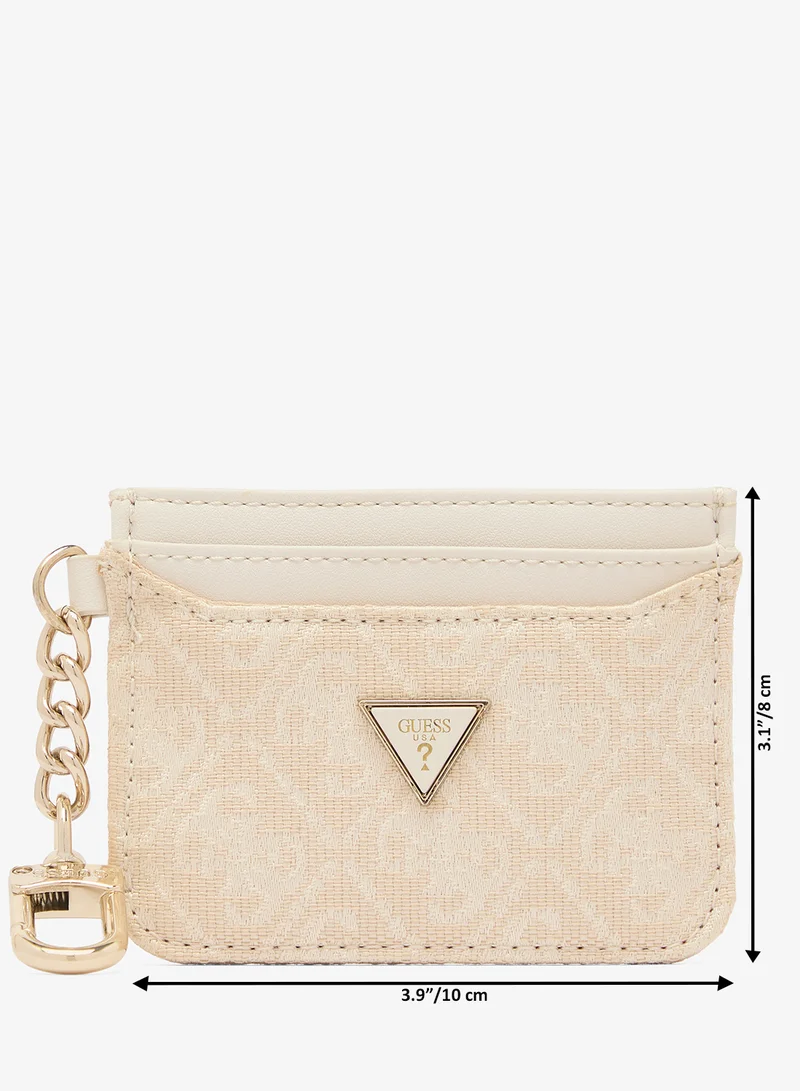 Guess STONE LOGO Logo Cardholder for Women | Best Price UAE