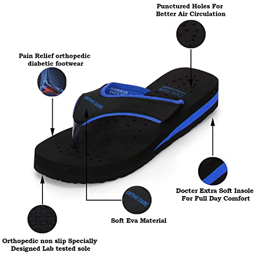 DOCTOR EXTRA SOFT Chappal Care Orthopaedic and Diabetic Comfort Doctor Flip-Flop and House Slipper's for Women's D-18 - Image 3