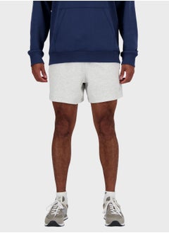 New Balance Logo French Terry Athletics Shorts  - Image 1