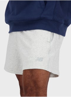 New Balance Logo French Terry Athletics Shorts  - Image 3