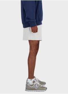 New Balance Logo French Terry Athletics Shorts  - Image 4