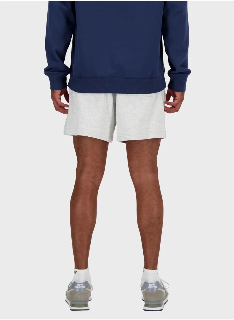 New Balance Logo French Terry Athletics Shorts