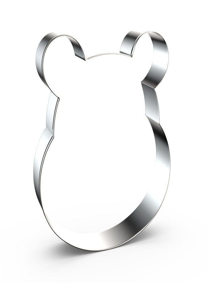 QAAQS Bear Cookie Cutter Set Large Small Mini - 5", 4", 3", 2" - 4 Piece - Stainless Steel - Image 4