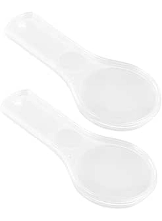 Acrylic Handheld Magnifier 3X Dual Lens 52mm for Reading Science Exploration - Image 1