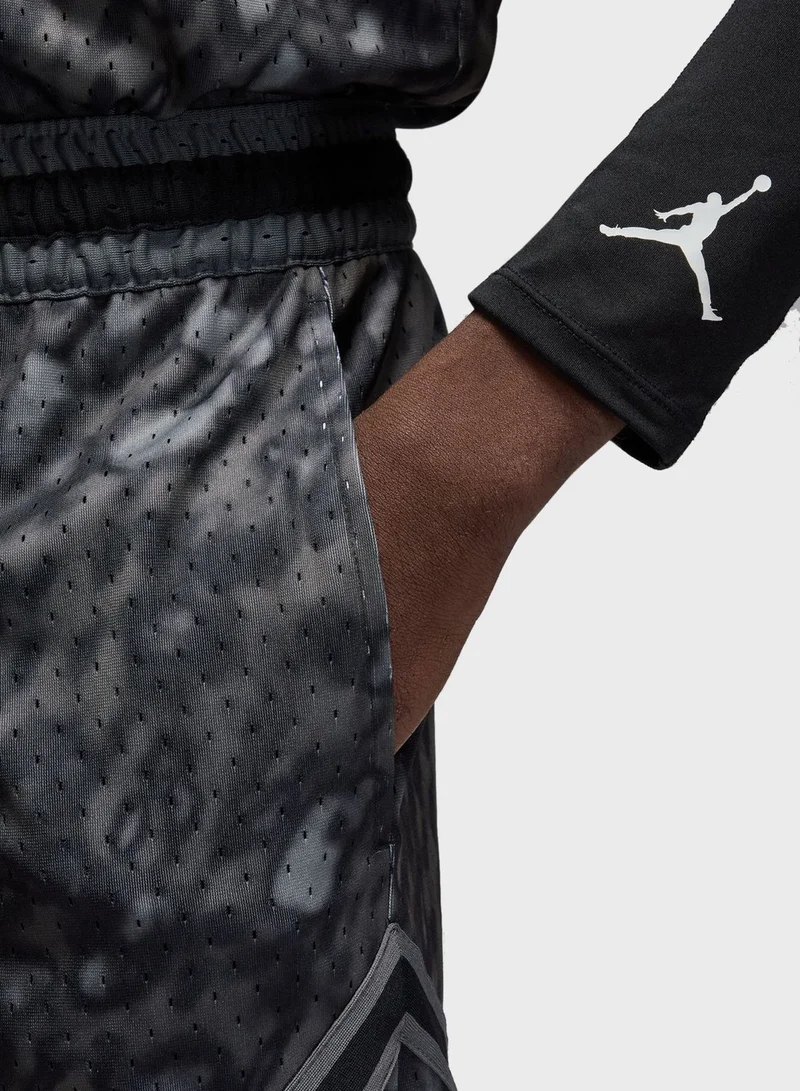 Jordan Jordan All Over Printed Diamond Shorts